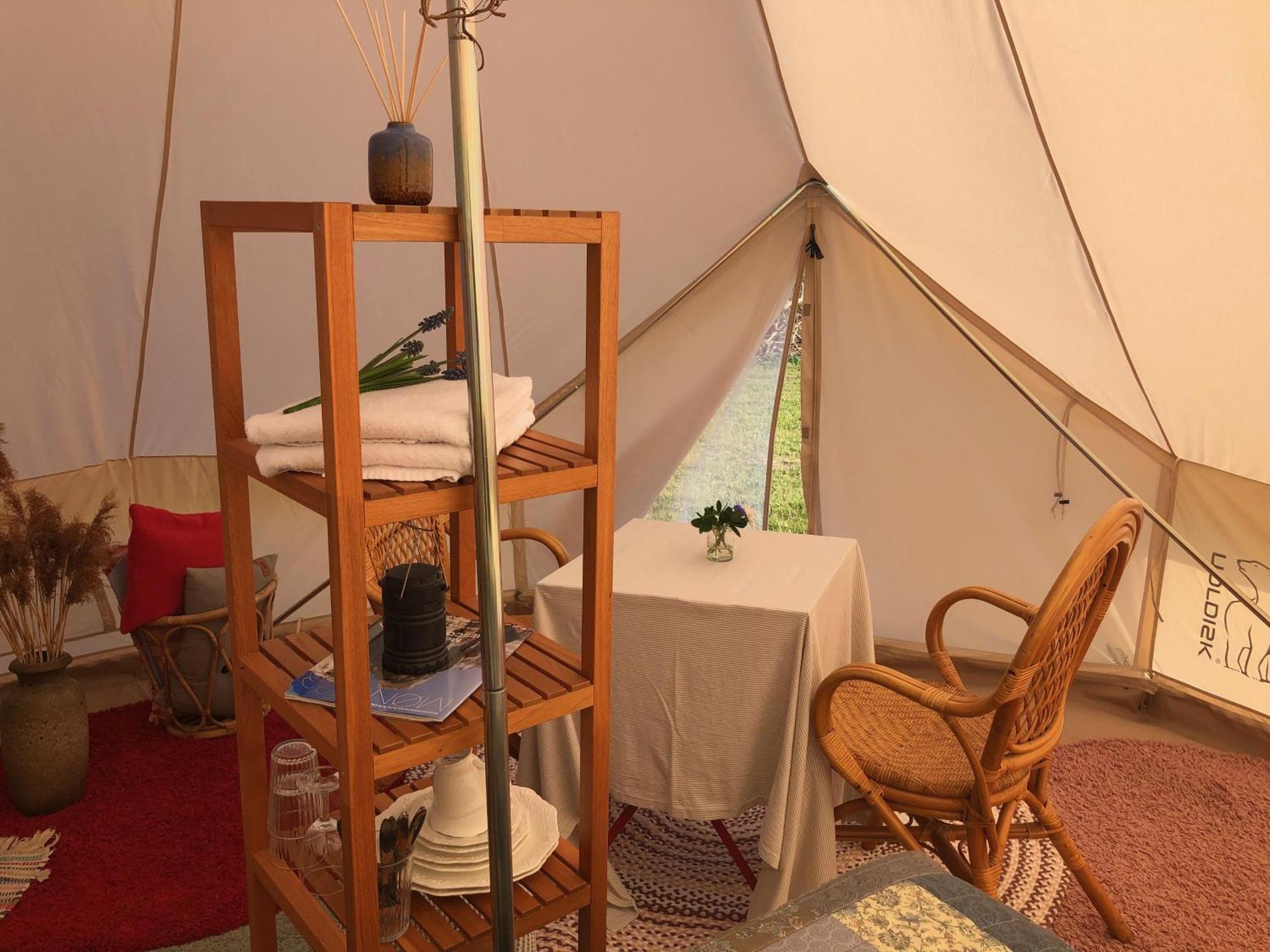 ホテル Helles Have Glamping スタイ エクステリア 写真